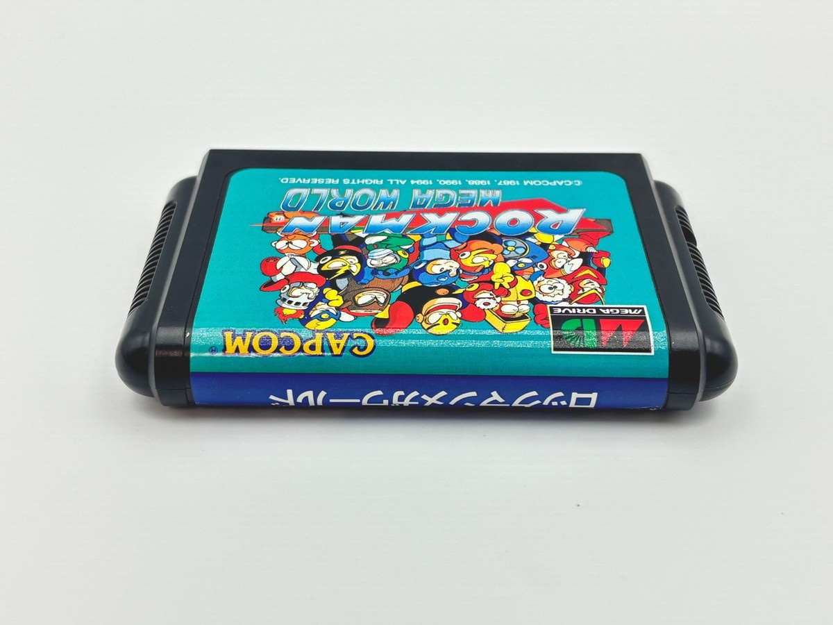 Mega Man Wily Wars Rockman Mega World Sega Mega Drive Genesis