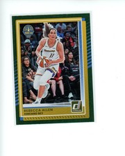 2025 Panini Donruss WNBA Green Shimmer #76 Rebecca Allen