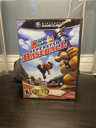 Nintendo Mario Superstar Baseball GameCube. No manual (tested)