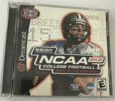 NCAA Football 2K2: Road to the Rose Bowl, Sega Dreamcast, 2001 CIB