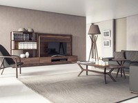 Luxus Wohnzimmer Wohnwand Tv-StäNder HolzmöBel BüCherregale Neu Tv Rahmen