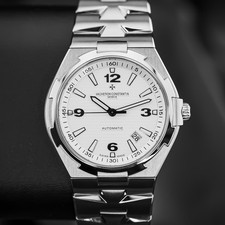 Vacheron Constantin Overseas Silver Complete With Box and Papers 47040/B01A-9093 4