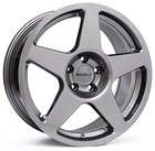 Alloy Wheels 17 Calibre Five Grey For Ford Fiesta Mk5 02 08