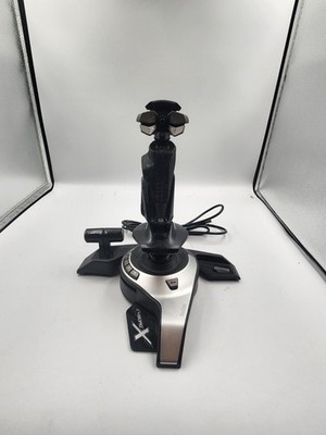 FOR PARTS * Mad Catz Saitek Cyborg X Stick F.L.Y. 5 Flight Stick Joystick For PC