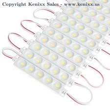 Led Module Dc12v White 6500k Injection 5 Led Module 1.2 W Waterproof Decorative