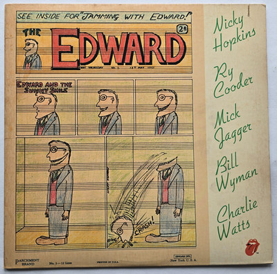 Jagger, Wyman, Watts, Cooder    Jamming With Edward! (1972), OIS, sehr gut (VG+)