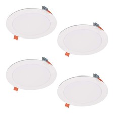 HALO HLBSL6 6 in. Adjustable CCT Canless IC Rated Dimmable Indoor Integrated LED