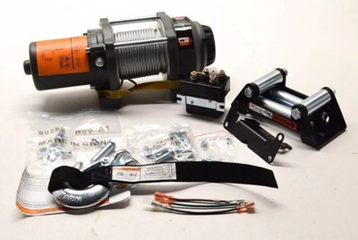 WARN Vantage 2000 Electric Winch 2K LBS ATV UTV Yamaha Grizzly Kodiak 90502