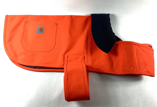 Carhartt Firm Duck Dog Jacket Orange Large Chore Coat