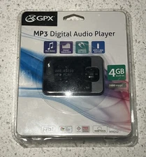 Vintage NEW GPX MW252 (4GB) MP3 Digital Audio Media Player ~ Sealed ~ Unopened