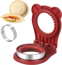 Uncrustable Sandwich Maker, Sandwich Pocket Circle Shape 3.7Inch Sandwich Cutter