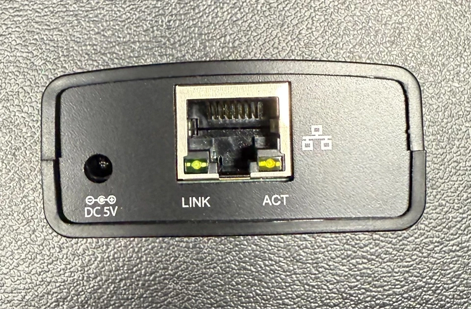 StarTech 10/100Mbps Ethernet to USB 2.0 Network LPR Print Server #PM1115U2 - Image 4 of 4