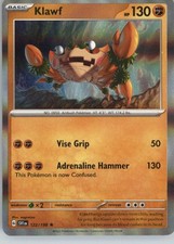 Klawf [Holo] #122 Prices | Pokemon Scarlet & Violet | Pokemon Cards