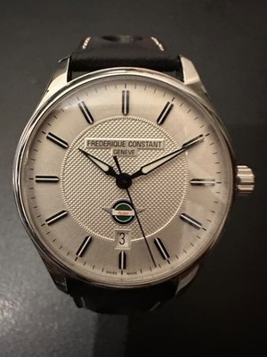 Frederique Constant Vintage Rally Auto Watch 40mm Limited 888 D Buckle Working