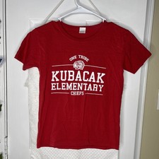 Chiefs Kubacak Elementary T-Shirt Size Small Red