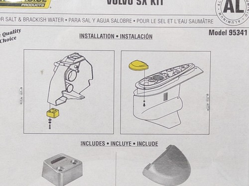 Seachoice Products Model #95341 Volvo SX Kit Italy Made New - Picture 10 of 24