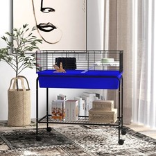 Small Animal Cage Guinea Pig, Hedgehog, Ferret, Blue