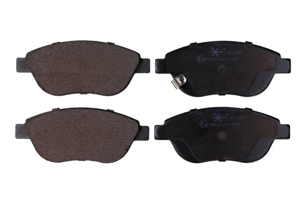 Maxgear 19-1540 Bremsbelagsatz, Scheibenbremse FüR Fiat, Opel, Vauxhall-image