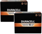 D DURACELL BATTERY (24 PACK/24 TOTAL) D-CELL *ALWAYS FRESH INVENTORY*