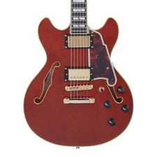 Electric Guitar D'Angelico Excel Mini DC 2021 Viola Semi-Hollow Korea