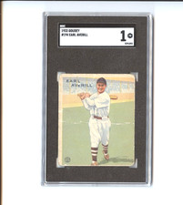 1933 Goudey Earl Averill Cleveland Indians #194🚀😳💥 SGC Graded 1