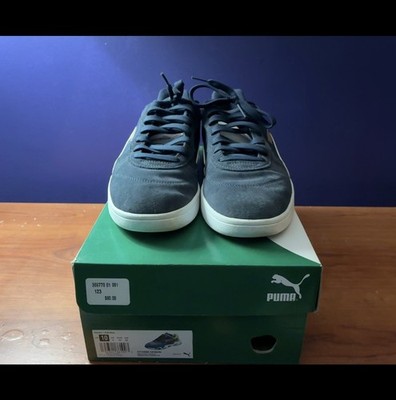 PUMA Astro Play Lace Up  Mens Blue Sneakers Casual Shoes SIZE 10
