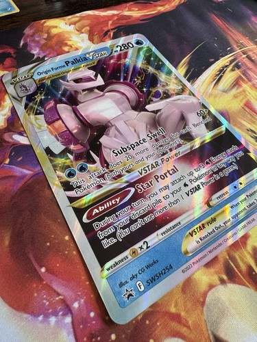 Origin Forme Palkia VSTAR SWSH254 Jumbo Cards Holo Oversize Pokemon TCG - Picture 2 of 3