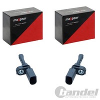 2X Maxgear ABS-SENSOR Raddrehzahl Hinten Passend FüR Audi A3 Q2 Q3 TT Cupra Form