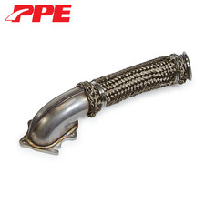 Ppe 3 Stainless Steel Turbo Pipe For 2002-2004 Gmcchevy 6.6l Lb7 Duramax Ca