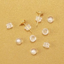 Transparent and soft earplugs, silicone earpl...
