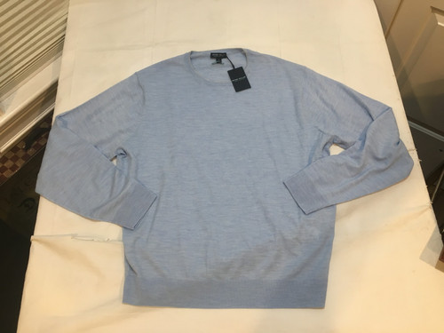 NWT $325.00 Peter MIllar Crown Mens Excursionist Flex Crew Sweater Blue  XL