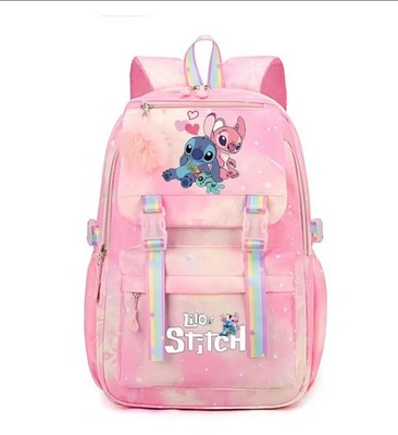 Rucksack Lilo und Stitch Rosa Schulranzen Schule Business Schule Niedlich 