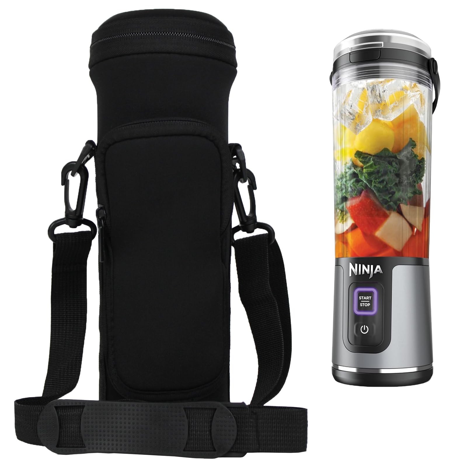 Portable Blender Storage Bag Sleeve with Shoulder Strap Fully wrapped Storage...