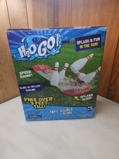 Bestway H2OGO Slide N Splash Bowling 18' Slide 3' Tall Pins Slip and Slide Water