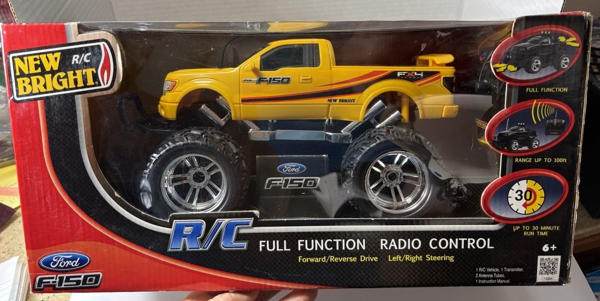NEW BRIGHT R/C Ford F-150 High Rider Full Function Radio Control