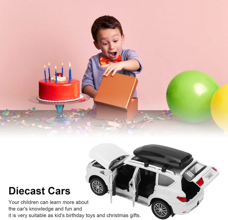 Modellino Di Auto in Lega Pressofuso 1/32 Con Suono E Luce Pull Back - Modello C - Immagine 2 di 4