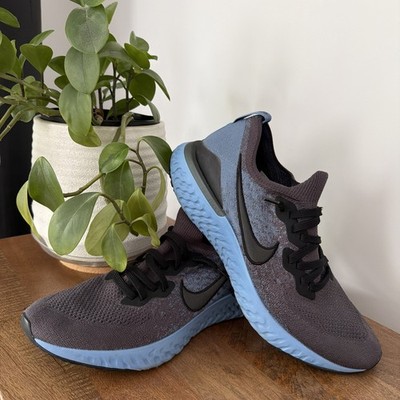 Nike Men s Epic React Sneakers Men s Size U.S. 11 Sky Blue/ Charcoal Grey
