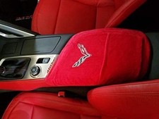 Corvette C7 2014-2019 Red Console Cover