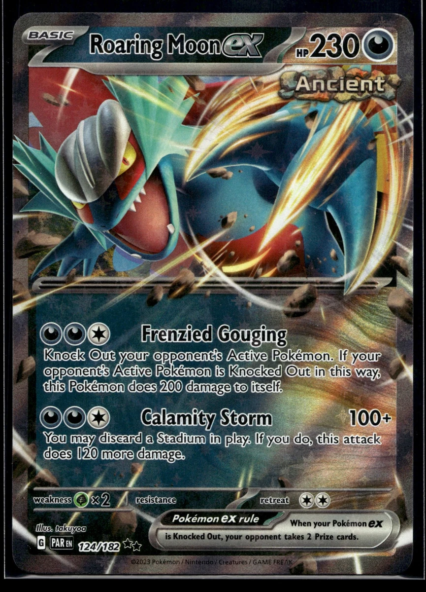 Roaring Moon Ex Pokémon TCG Cards for sale | eBay
