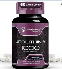 Liposomal Urolithin A Supplement Capsules 1,000mg - Urolithin A Supplement..126