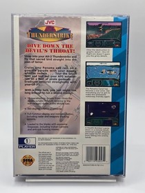 AH-3 Thunderstrike (Sega CD, 1993) CIB Complete W/ Reg Card Tested