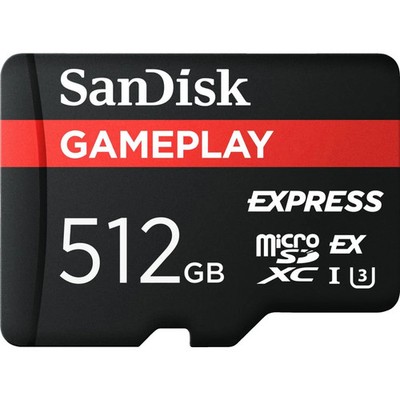 SanDisk 512GB microSD  Express-Karte Speicherkarte Schwarz (512 GB) NEU OVP