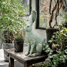 Hasen Statue große Osterhasen-Skulptur  Baue...