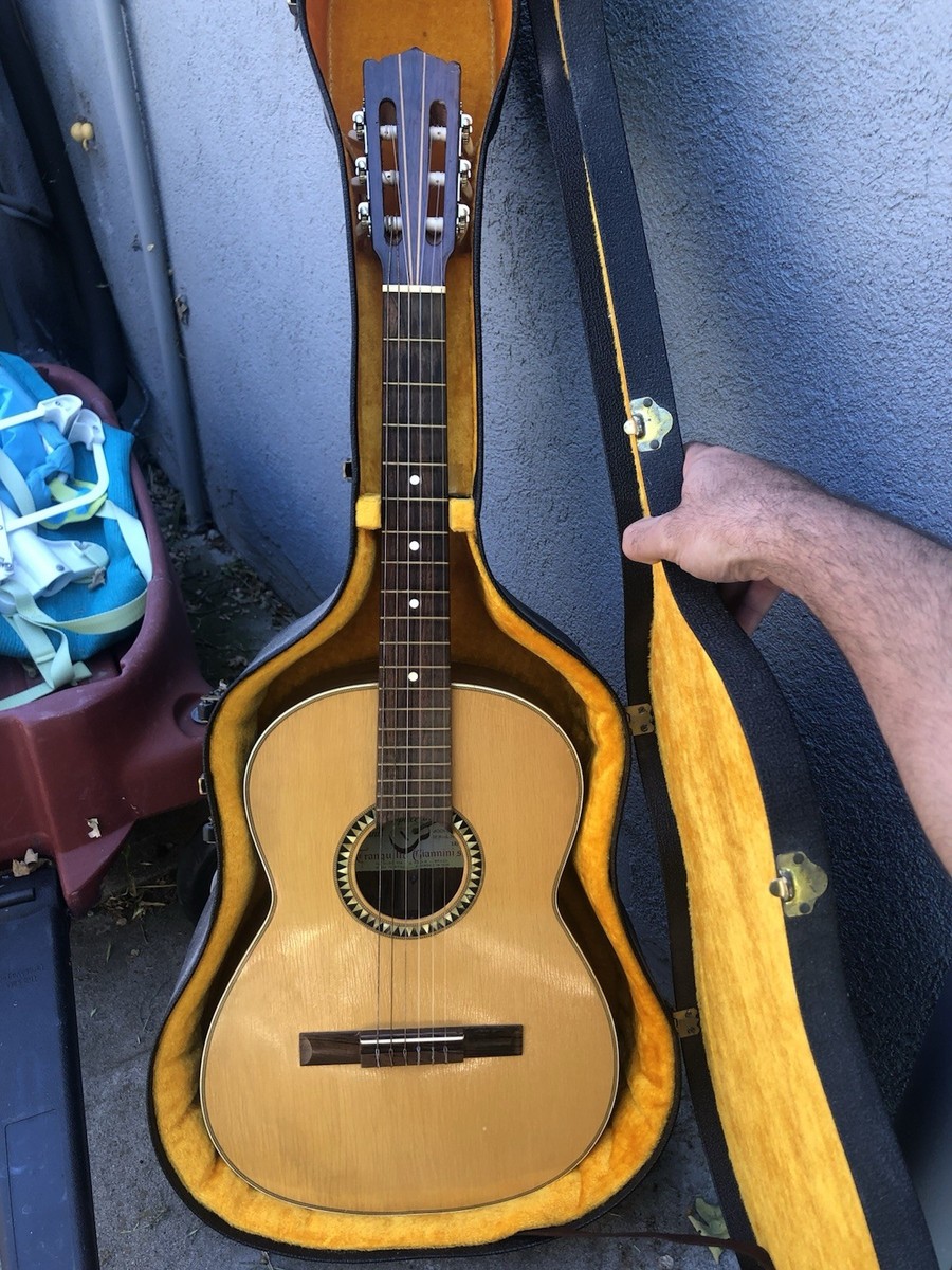 Giannini Guitar No.4 Acoustic Guitar Made In Brazil with Case Used