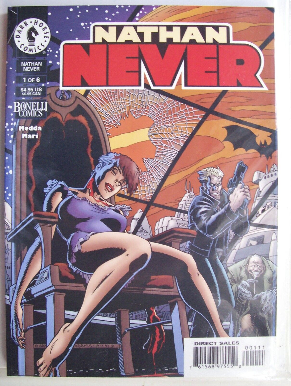 Trade Paperback 1999 Nathan Never: Volume One * Dark Horse Comics * 