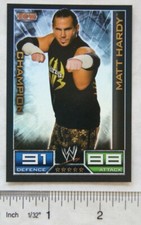 2008 Matt Hady, Topps Slam Attax Raw champion card