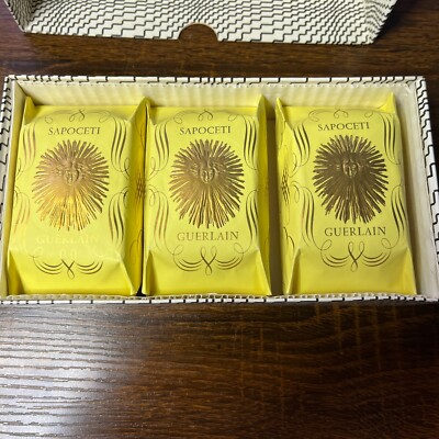 Guerlain Paris Iris Vintage Sapoceti Soap Set | eBay