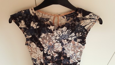 FRENCH CONNECTION BRAND NEW gorgeous dress size 6 BNWT midi length