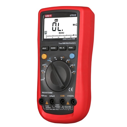 Digital Multimeter UNI-T UT61E True RMS Peak Meter PC Connect AC/DC Voltage - Picture 3 of 7
