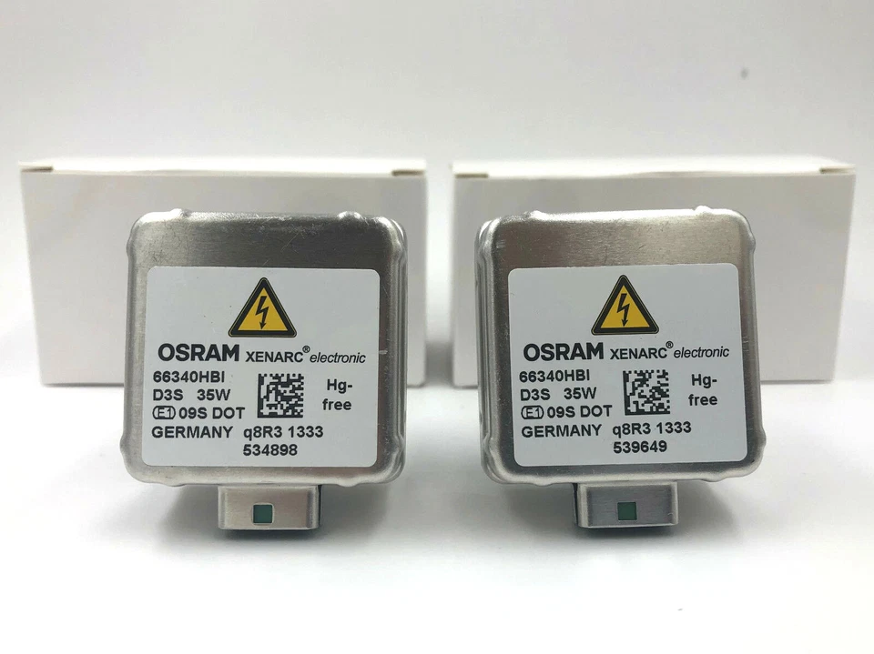 2x New OEM 10-17 Range Rover & Sport Xenon Osram D3S 4650K HID Headlight Bulb - Image 2 of 2